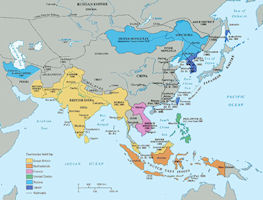 China History Map - 1914