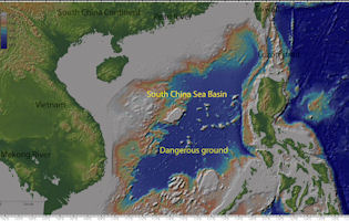 South China Bathymetry