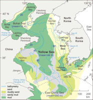 Yellow Sea Bathymetry