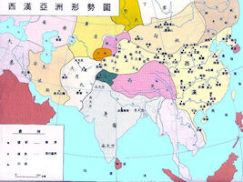 China History Map - Dong Han / Later Han