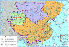 China History Map - Ming