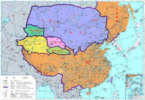 China History Map - Ming
