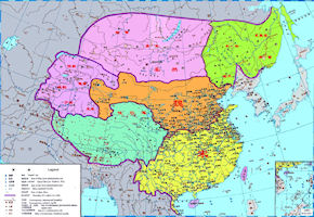 China History Map - Northern Song / Beisong