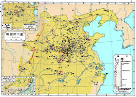China History Map - Shang [Yin] Dynasty 