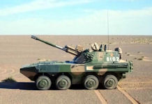 PLL-09 122mm self-propelled artillery