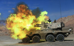 PLL-09 122mm self-propelled artillery