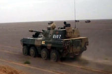 PLL-09 122mm self-propelled artillery