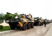 PTL-02 wheeled assault gun