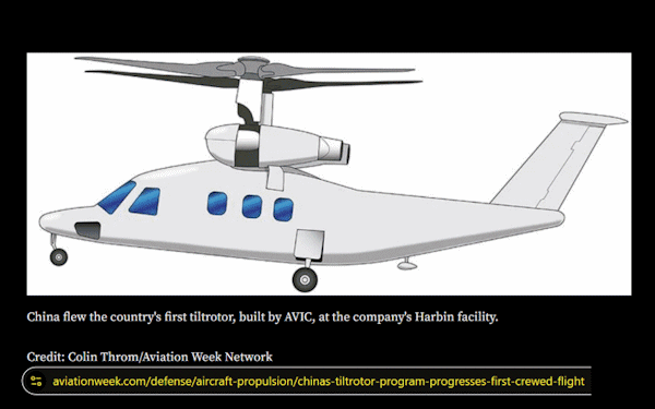 AVIC HAIG Tiltrotor