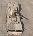 SH-16 155mm self-propelled howitzer turret