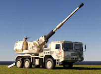 SH-16 155mm self-propelled howitzer turret
