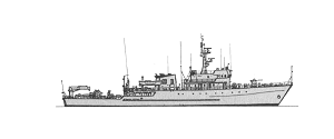 Type 081A (Vortex-class) base-level medium-sized minesweeper