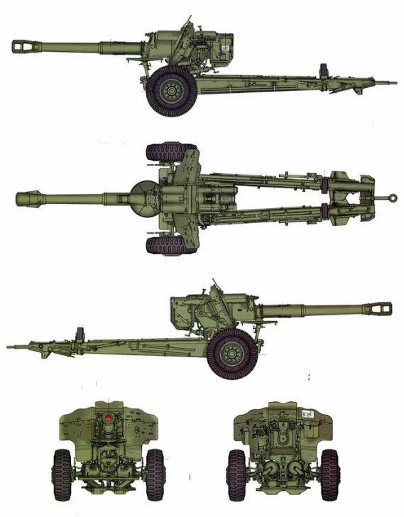 Type 66 152mm Towed Howitzer