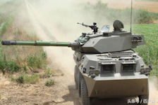 WMA-301 wheeled assault gun