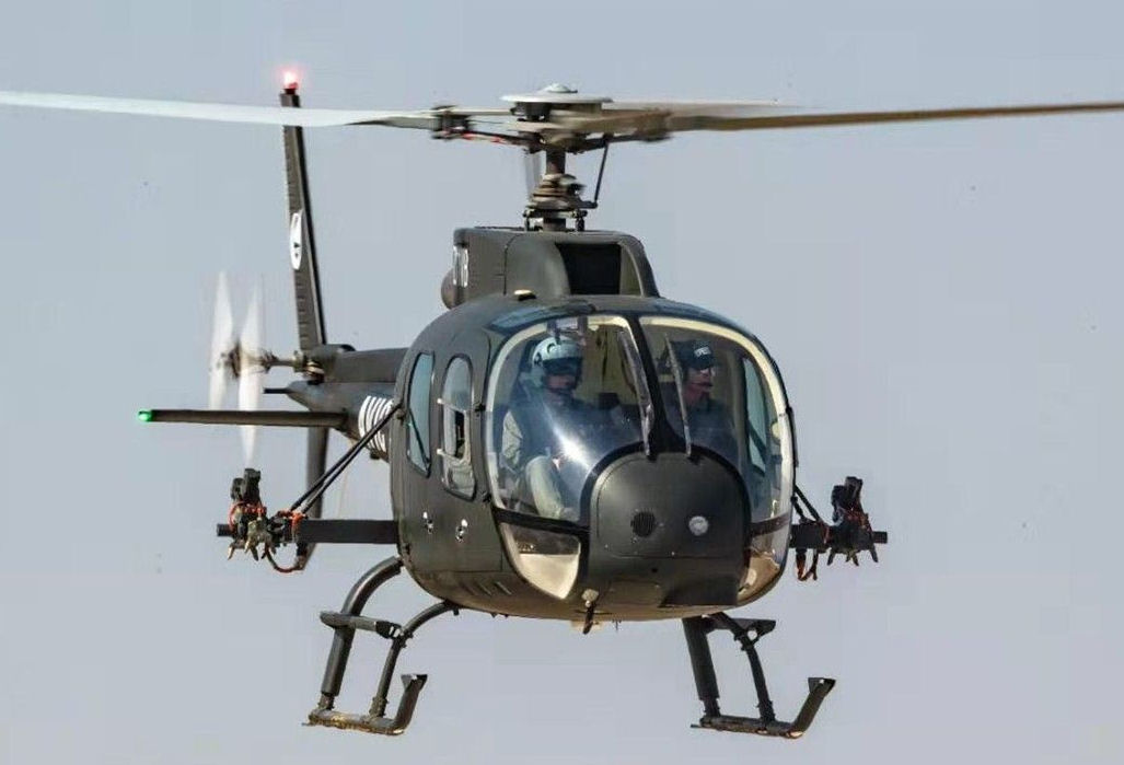 Z-11 light military transport helicopter