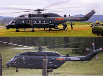 Z-8L Large Helicopter