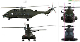 Z-8L Large Helicopter