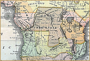DR Congo Map