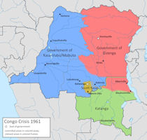 DR Congo Map