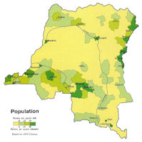 DR Congo Map