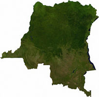 DR Congo Map