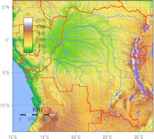 DR Congo Map