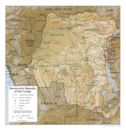 DR Congo Map