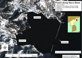 DPRK Navy Puam-Dong base