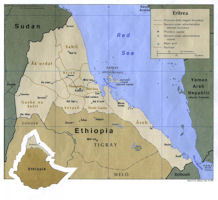 Eritrea Map