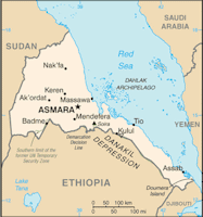 Eritrea Map