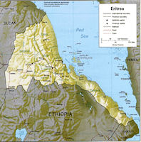 Eritrea Map