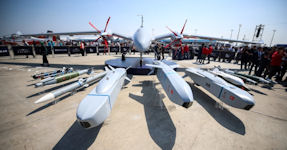 Bayraktar's Akinci Offensive Unmanned Aerial Vehicle ( TIHA )