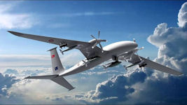 Bayraktar's Akinci Offensive Unmanned Aerial Vehicle ( TIHA )