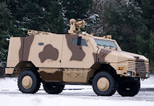 ARAVIS  VBHP (Highly Protected Armoured vehicle)