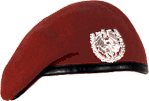 Korannelrotes Barett