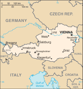 Austria - Map