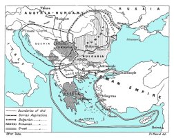 Balkans Partition - 1912