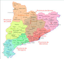 Catalonia Map