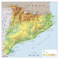Catalonia Map