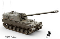 T-155 FIRTINA 155mm Self Propelled Howitzers (SPH)