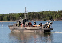 Kiiski-class mine clearing boat