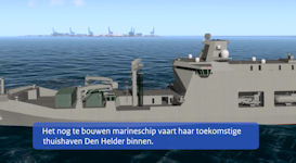 Zr.Ms. Den Helder - Combat Support Ship