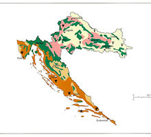 Croatia Map - Land Use