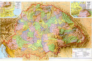 Hungary History Map - 15th Century