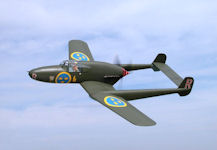 Saab J 21A fighter