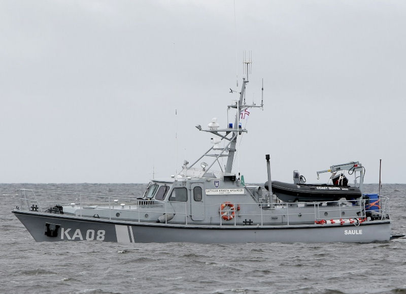 Ship LV WARSHIP P 09 (Military Ops) Registered in Latvia - Vessel details,  Current position and Voyage information - MMSI 275429000, Call Sign YLEO