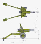 Mod 56 105-mm howitzer