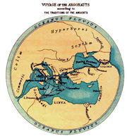 World Map 1000 BC Homer