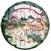 World Map - Vesconte 1320