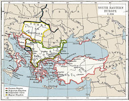The Balkans History Map 919